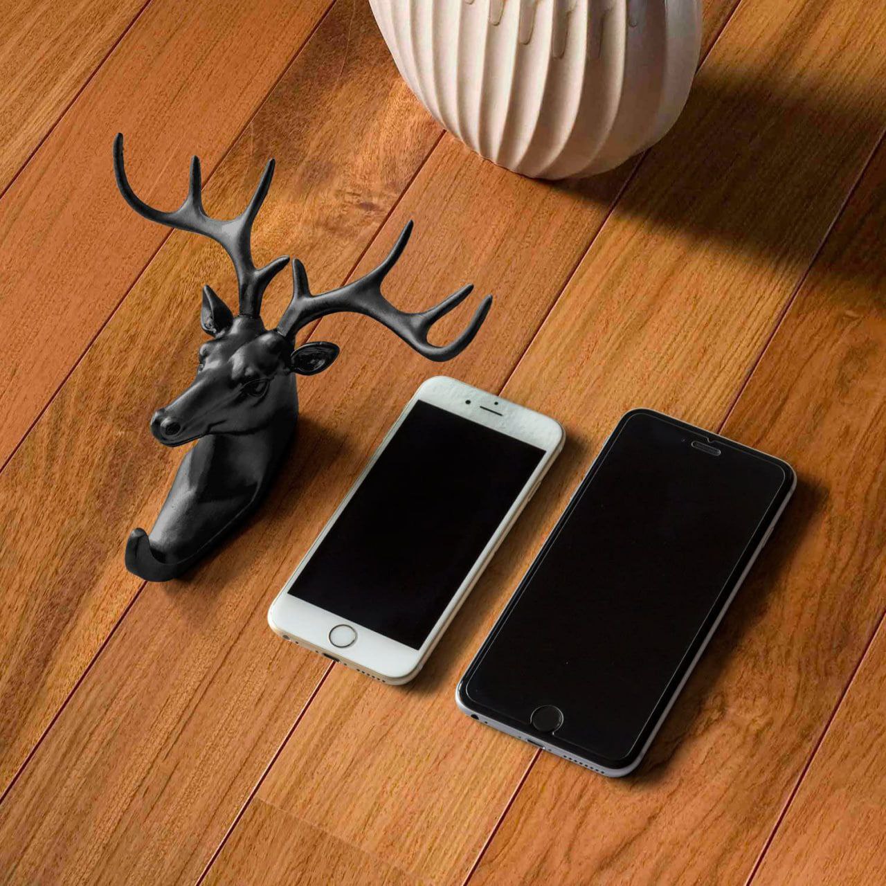 Deer Key Holder | Creative Deer Head Traceless Hook | offkaro.com